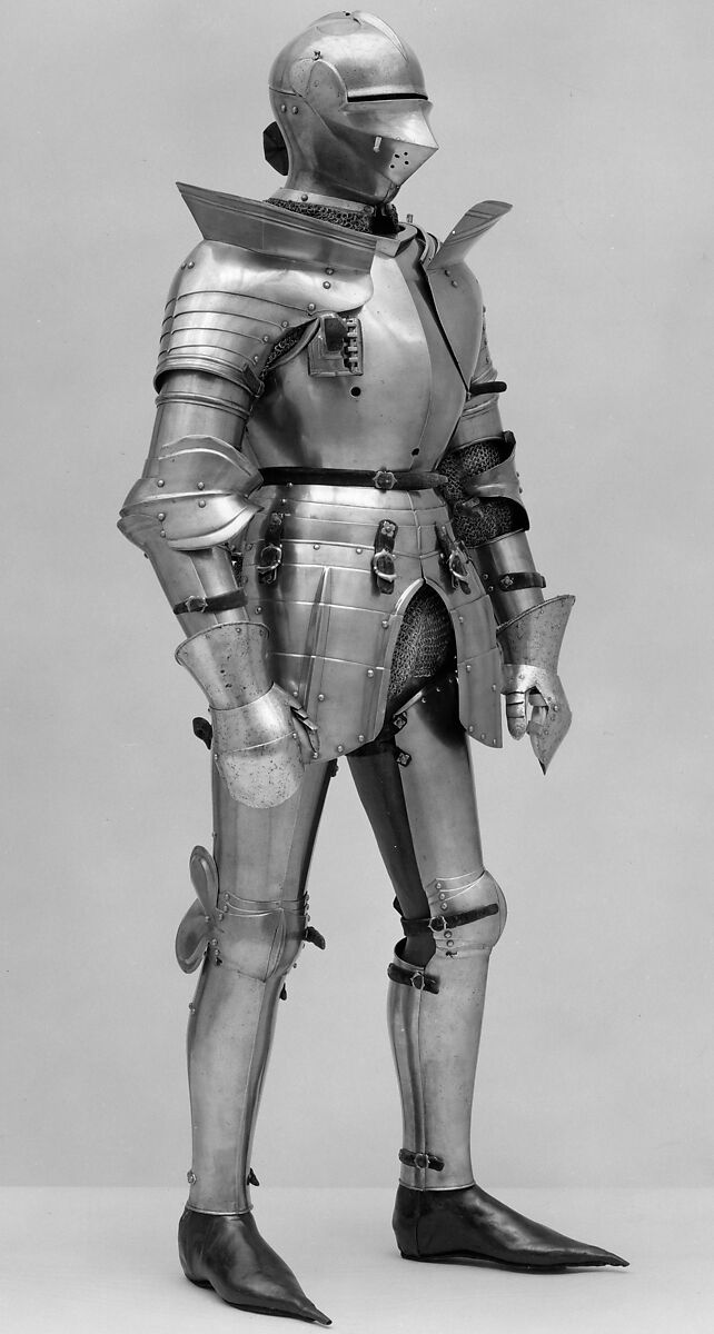 Armor, Steel, leather, Italian 