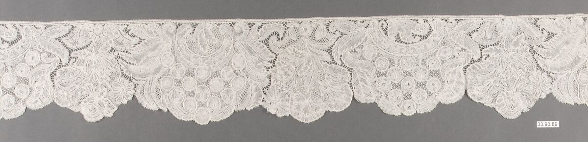 Edging, Bobbin lace, point d'Angleterre, Flemish, Brussels
