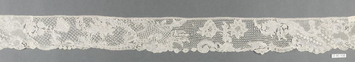 Edging, Bobbin lace, Flemish, Brussels
