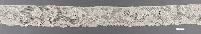 Edging, Bobbin lace, Flemish, Brussels 