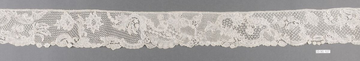 Edging, Bobbin lace, Flemish, Brussels