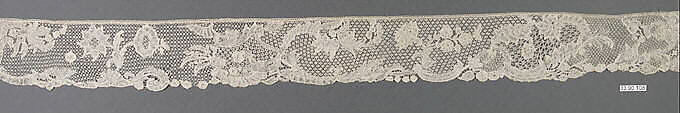 Edging, Bobbin lace, Flemish, Brussels 