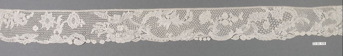 Edging, Bobbin lace, Flemish, Brussels