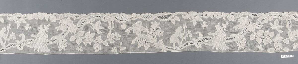 Edging, Bobbin lace, point d'Angleterre, Flemish, Brussels