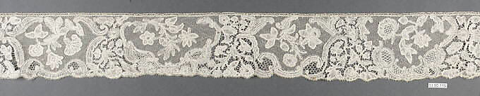 Edging, Bobbin lace, point d'Angleterre, Flemish, Brussels 