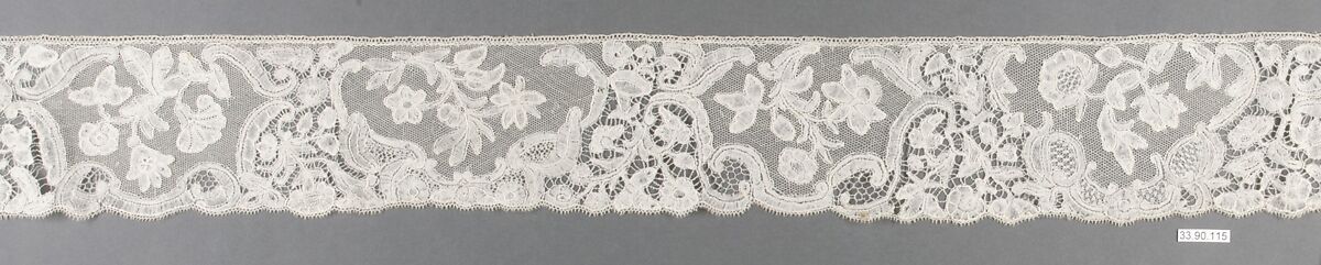Edging, Bobbin lace, point d'Angleterre, Flemish, Brussels