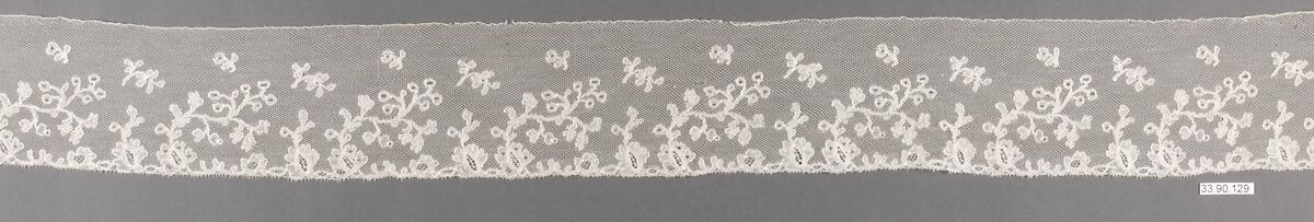 Edging, Bobbin lace, Flemish, Mechlin