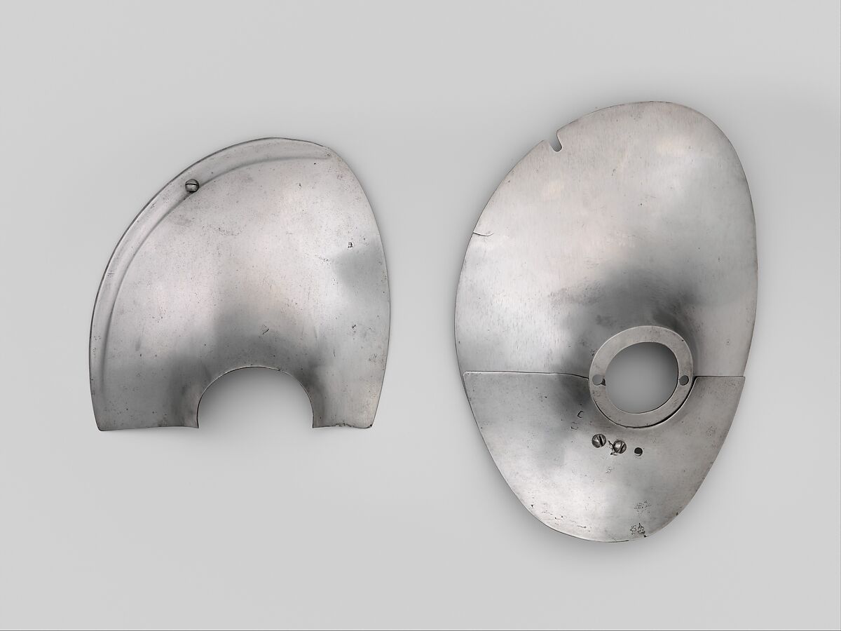 Vamplate (Hand Guard for a Lance), Matthes Deutsch (German, Landshut, documented 1485–1505), Steel, German, Landshut