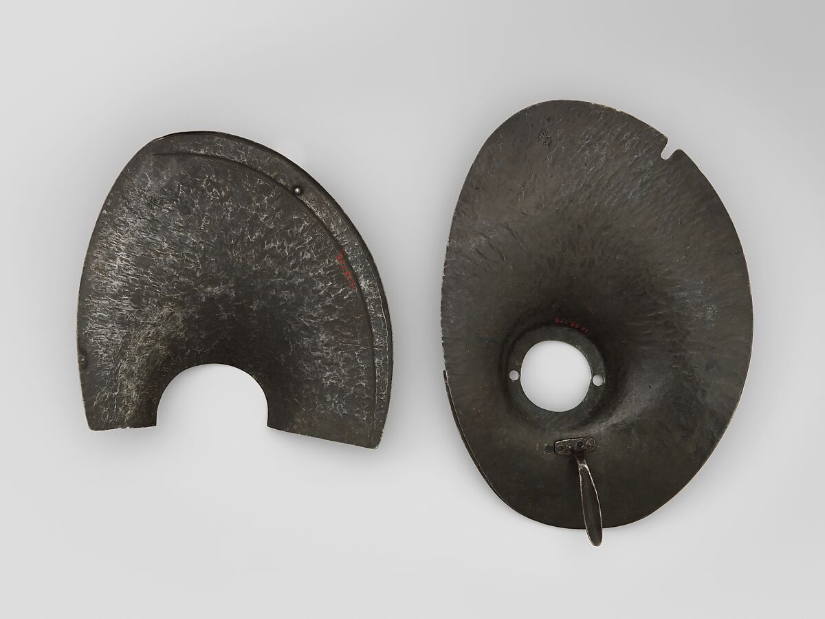 Vamplate (Hand Guard for a Lance), Matthes Deutsch (German, Landshut, documented 1485–1505), Steel, German, Landshut