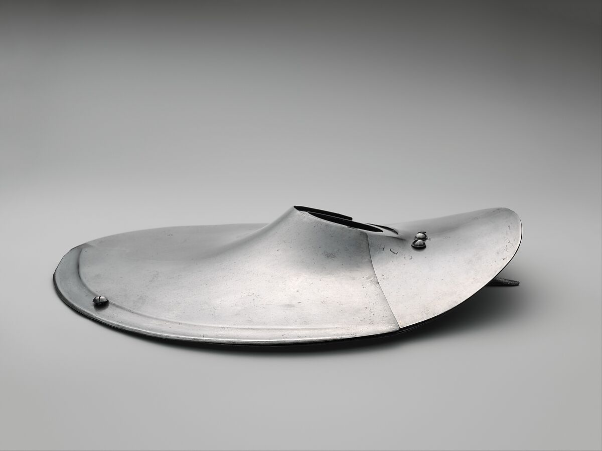 Vamplate (Hand Guard for a Lance), Matthes Deutsch (German, Landshut, documented 1485–1505), Steel, German, Landshut
