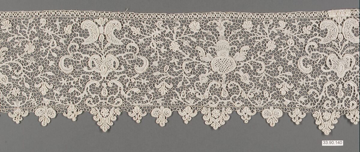 Edging, Needle lace, French