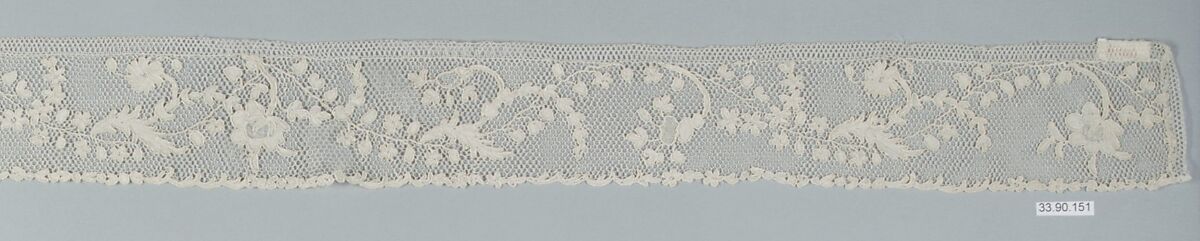 Edging, Needle lace, point d'Argentan, French
