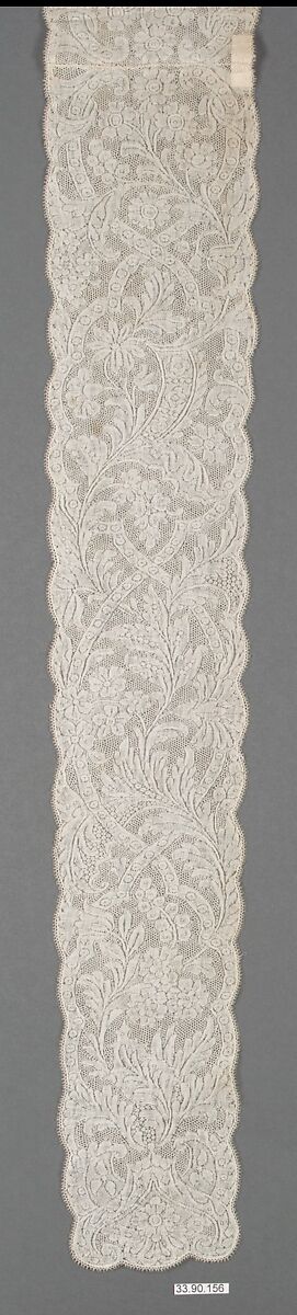 Lappets, Bobbin lace, French