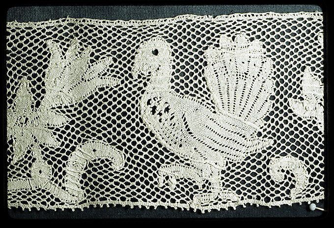 Border, Bobbin lace, Austrian