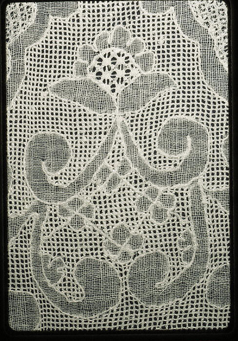 Lappet (one of a pair), Drawnwork, muslin, French or Danish