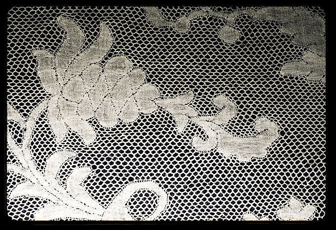 Border, Bobbin lace, French