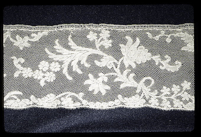 Border, Bobbin lace, French 