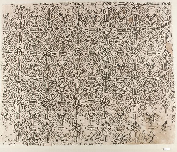 Panel of blackwork