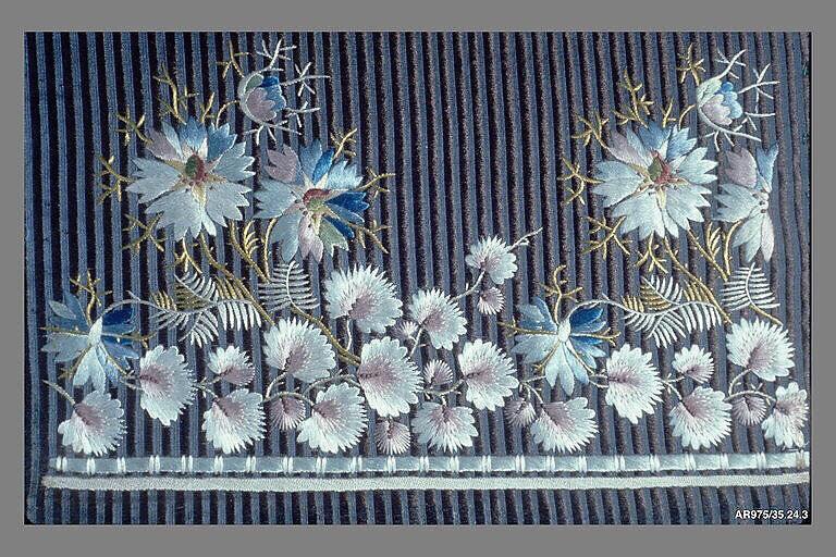 Sample, Style of Jean François Bony (French, Givors 1760–1825 Paris), Silk, French, Lyons 