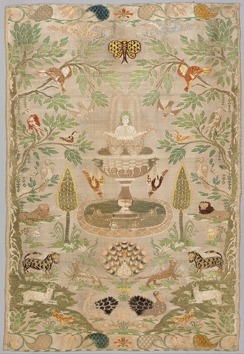 Panel, Silk, Portuguese 