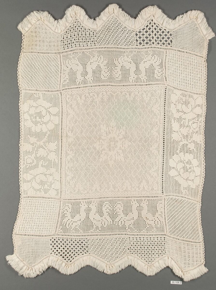 Panel, Drawnwork, Mexican
