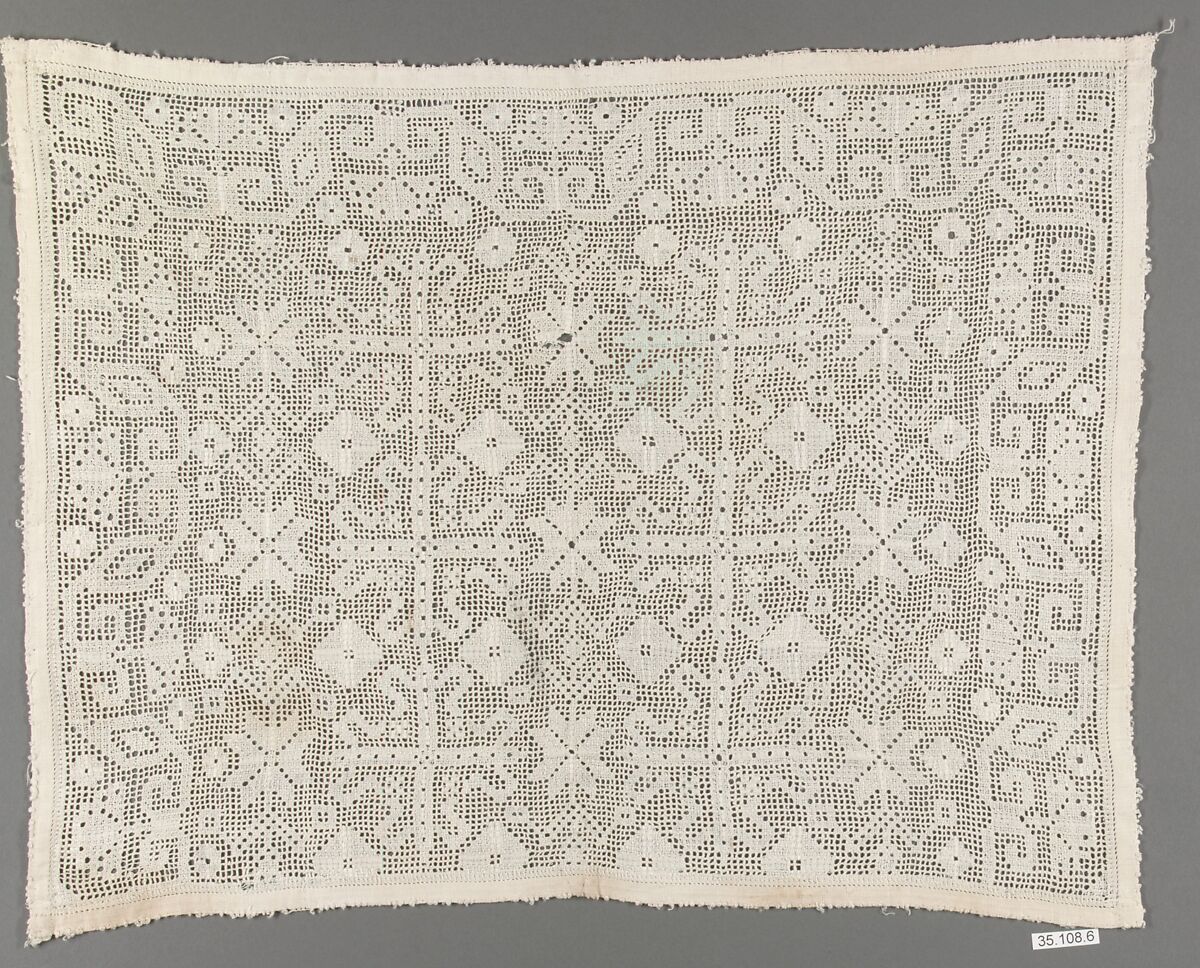 Panel, Drawnwork, Mexican