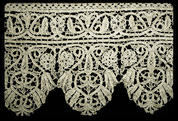 Border, Bobbin lace, Italian