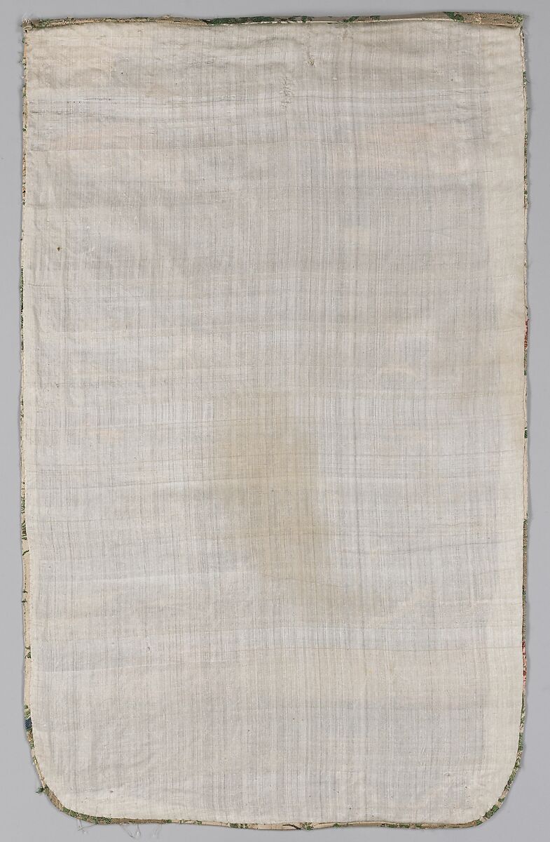 Piece, Silk and metal thread, Dutch