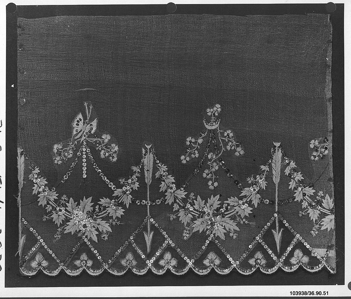 Dress border | French | The Metropolitan Museum of Art