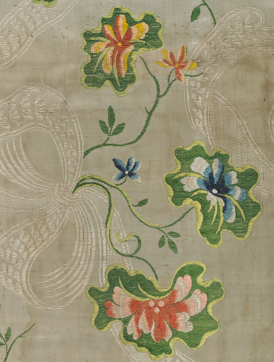 Piece, Silk, possibly British