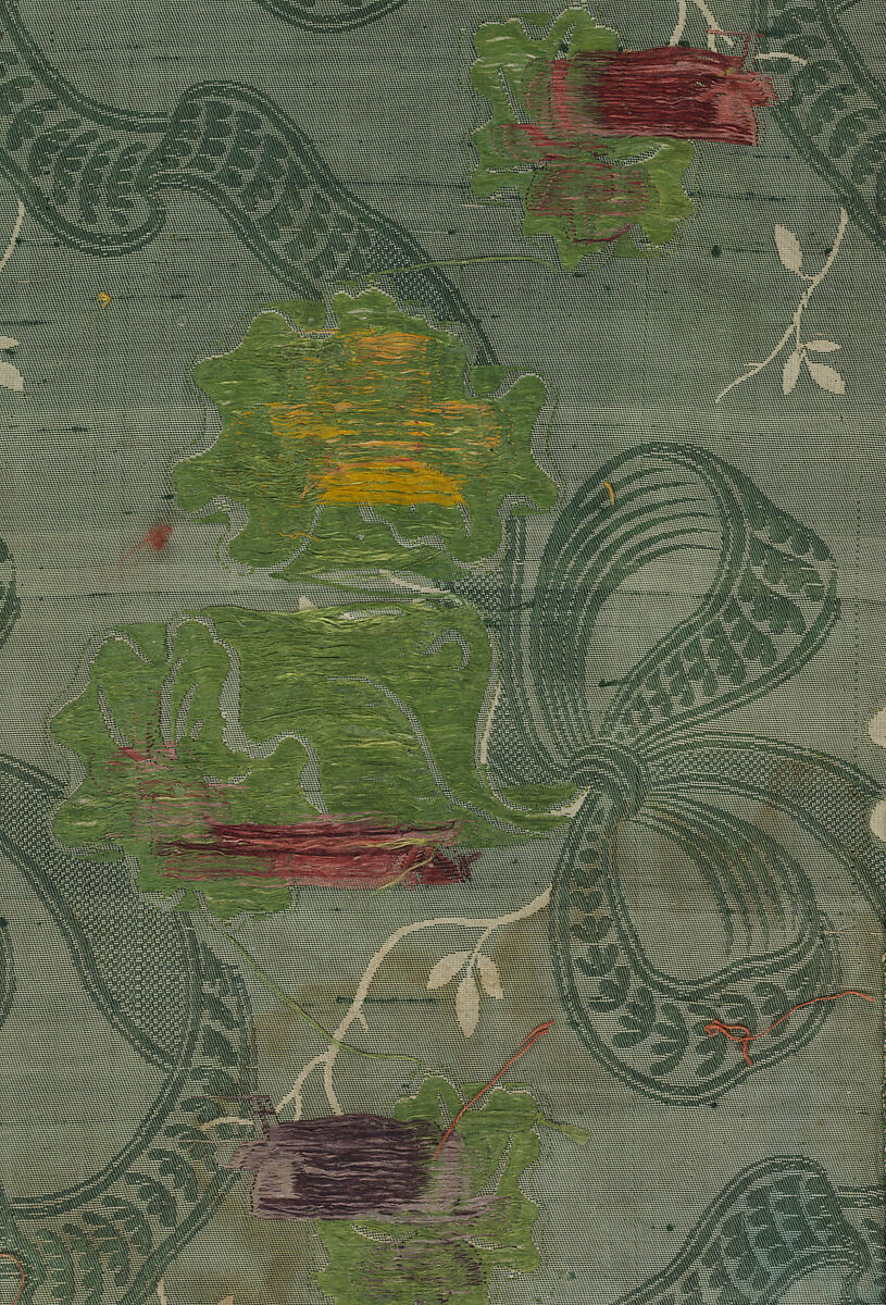 Piece, Silk, possibly British