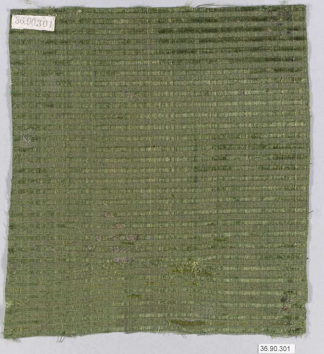 Piece, Silk and metal thread, Italian 