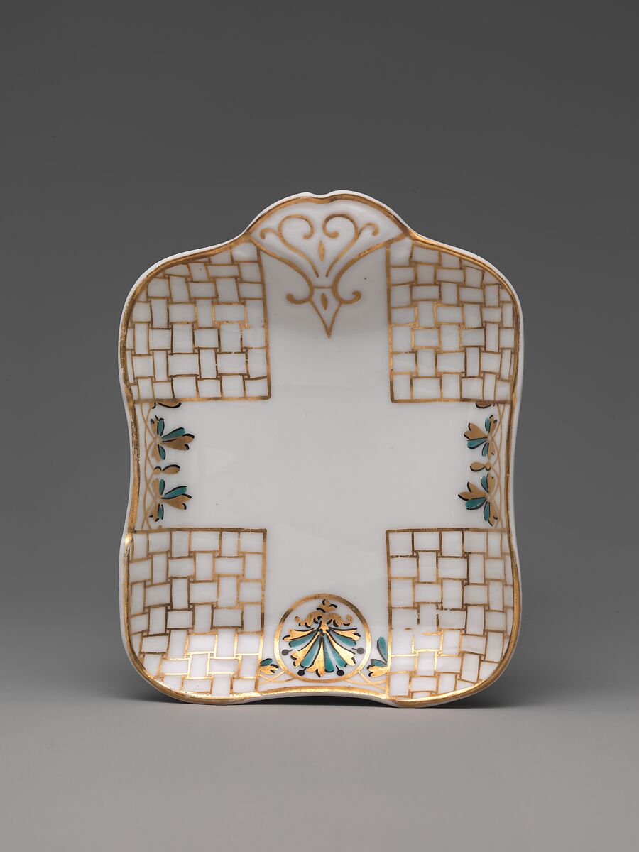 Condiment Dish, Union Porcelain Works (1863–1922), Porcelain, American 