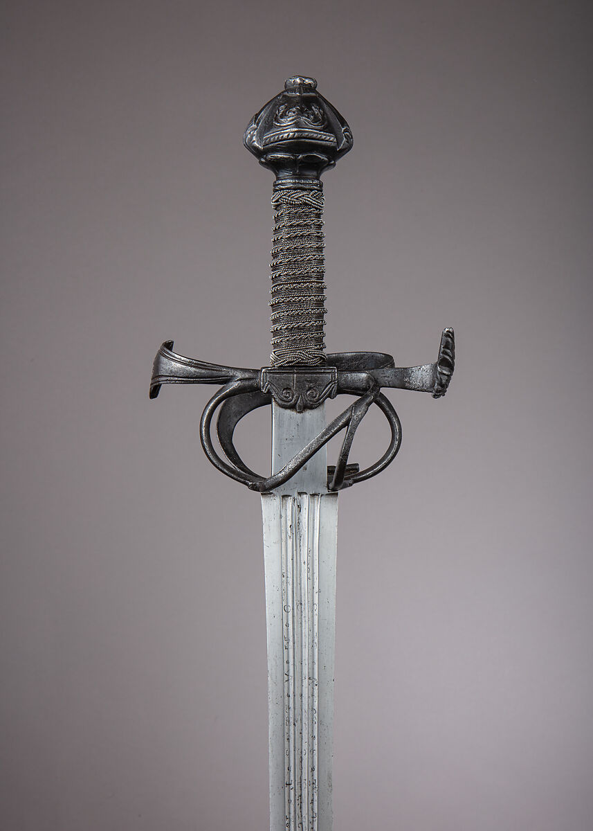 Rapier, Steel, iron, wood, Italian