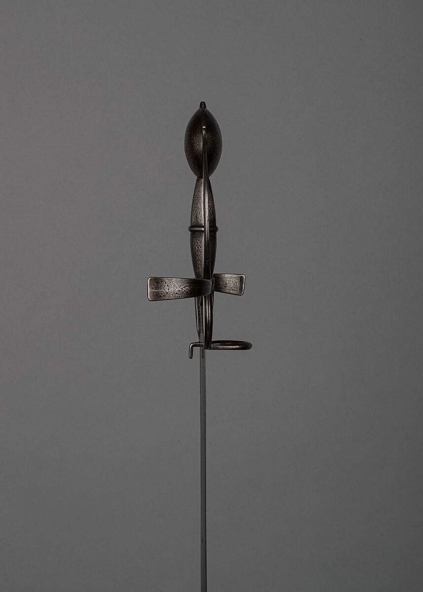 Rapier, Steel, silver, Italian