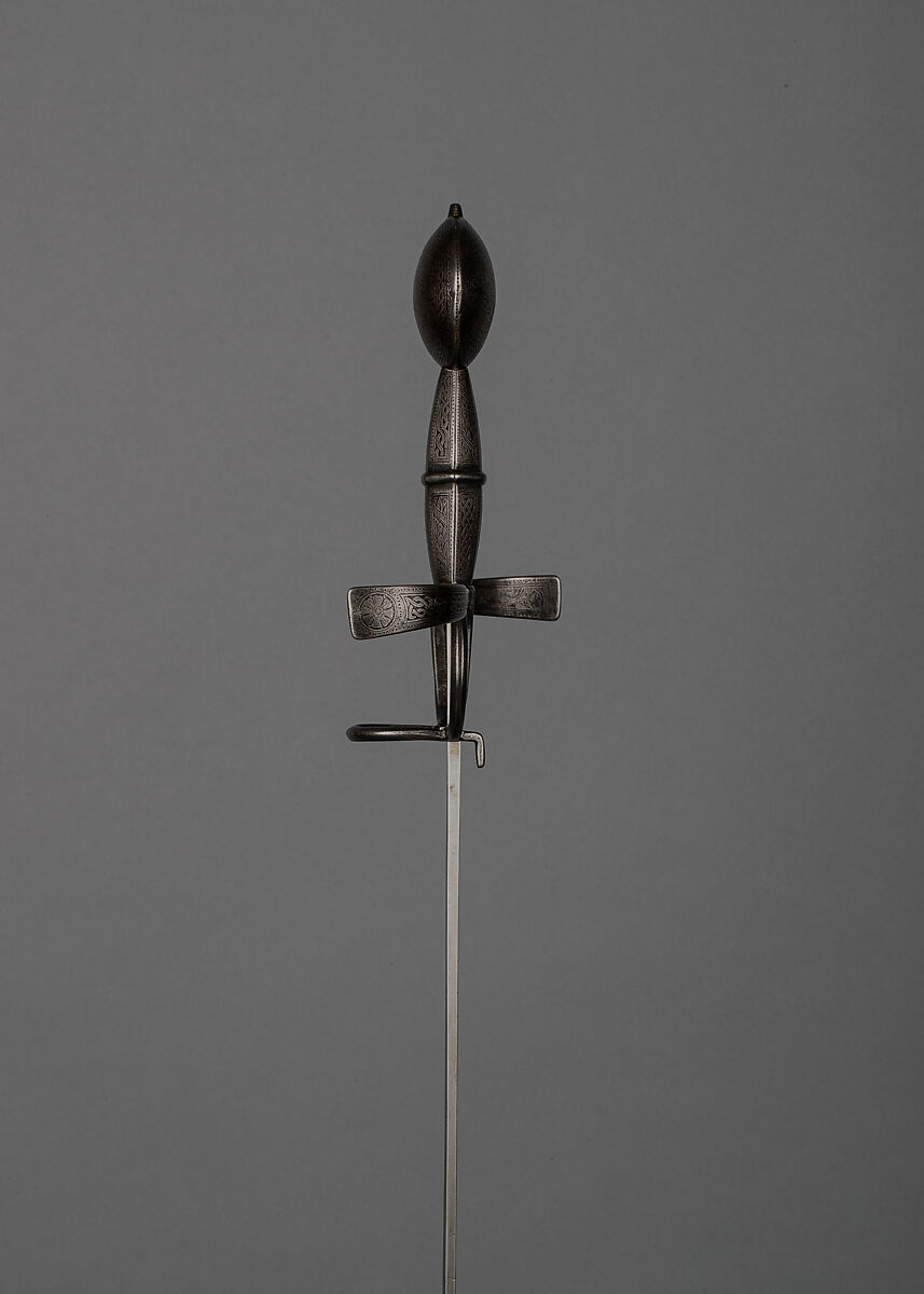 Rapier, Steel, silver, Italian