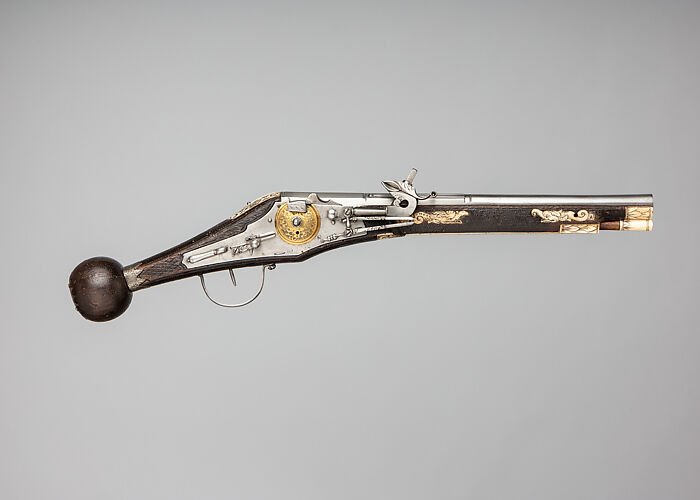 Pair of Wheellock Pistols Made for the Bodyguard of the Prince-Elector of Saxony