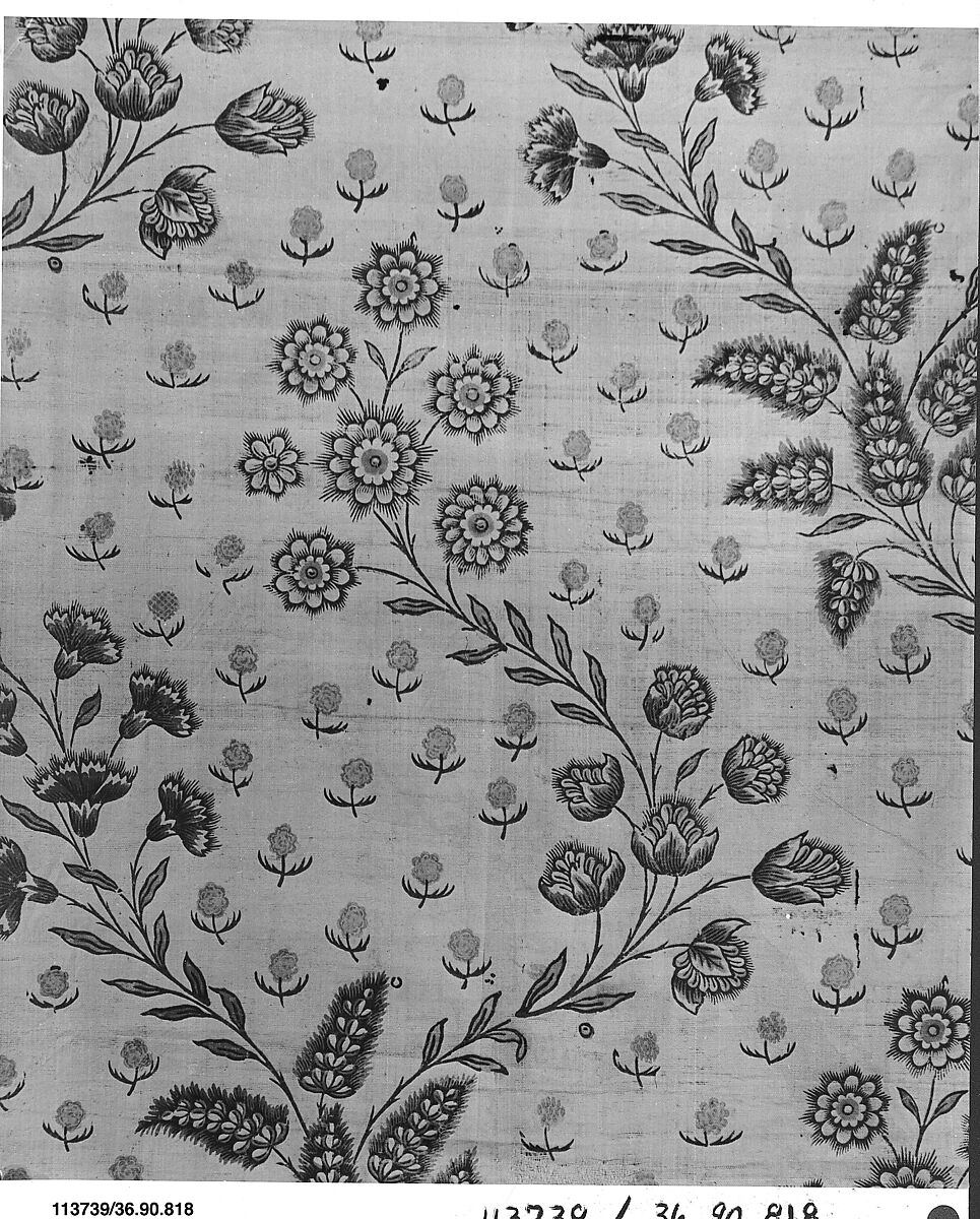 Piece, Cotton, possibly British