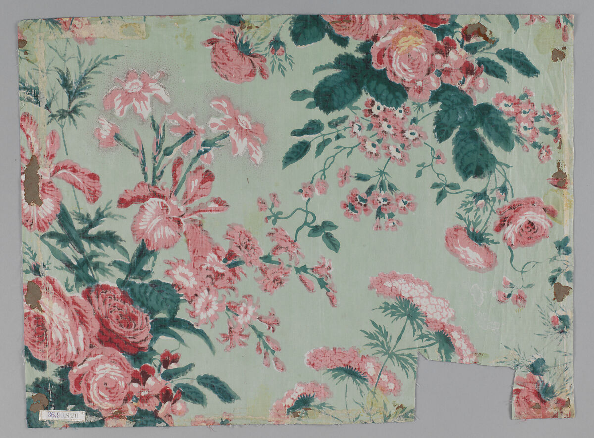 Piece, Cotton, possibly British