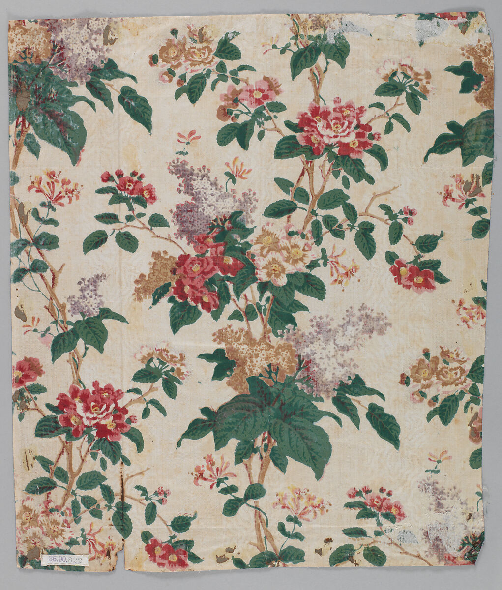 Piece, Cotton, possibly British