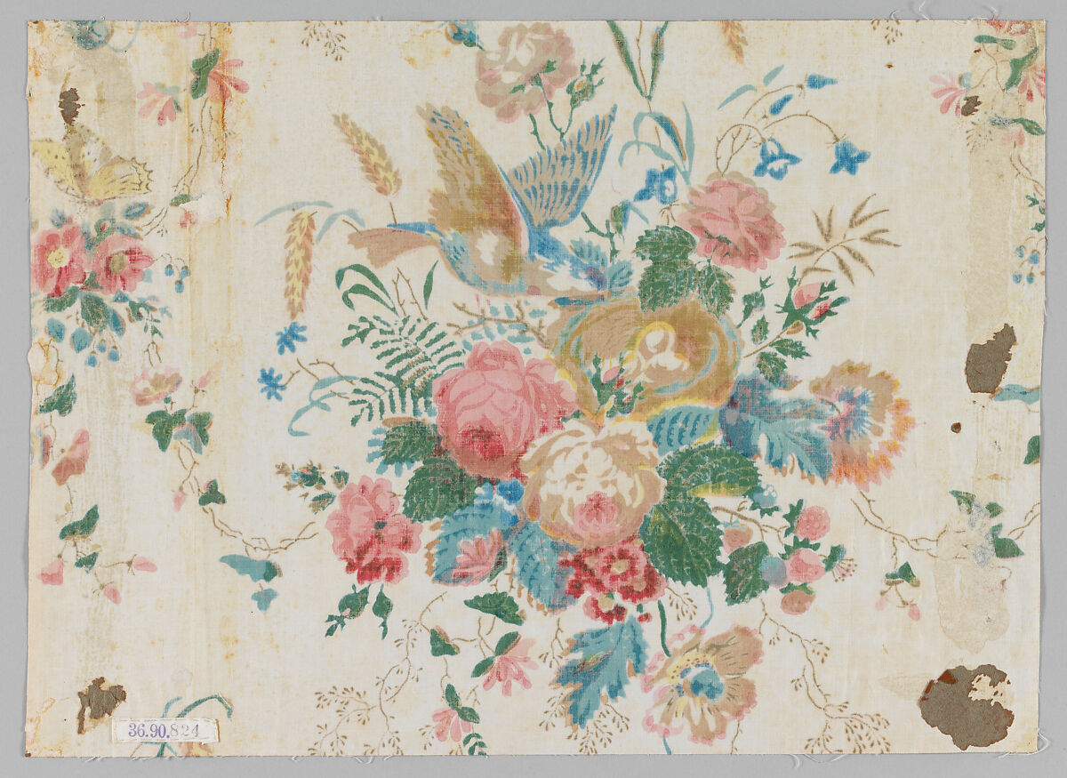 Piece, Cotton, possibly British