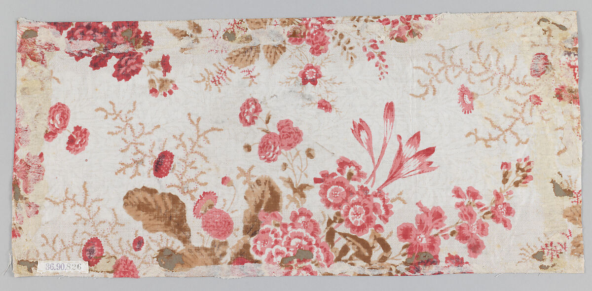 Piece, Cotton, possibly British