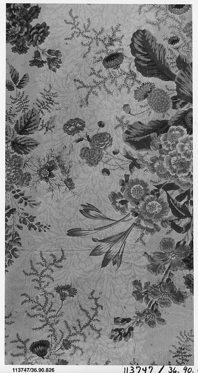 Piece, Cotton, possibly British