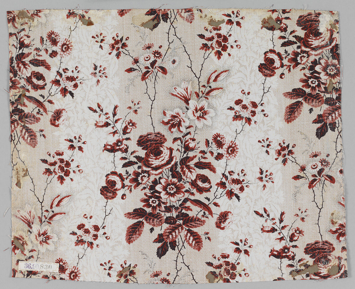 Piece, Cotton, possibly British