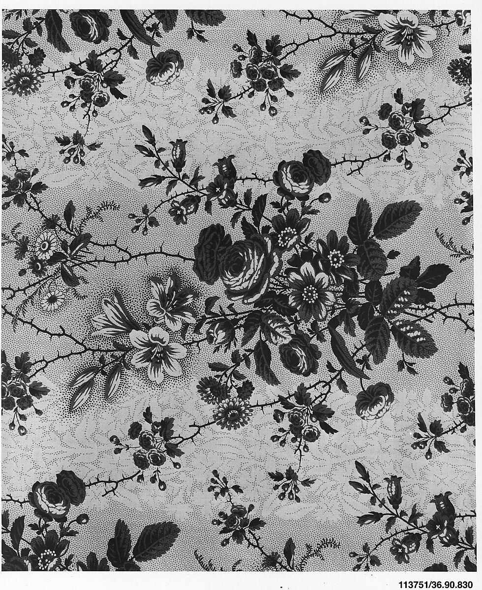 Piece, Cotton, possibly British
