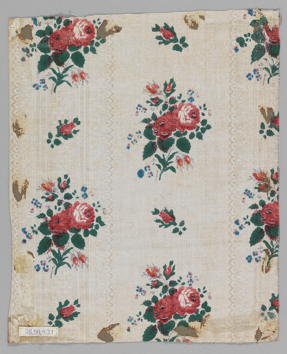 Piece, Cotton, possibly British