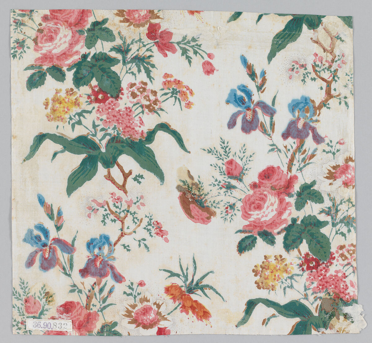 Piece, Cotton, possibly British