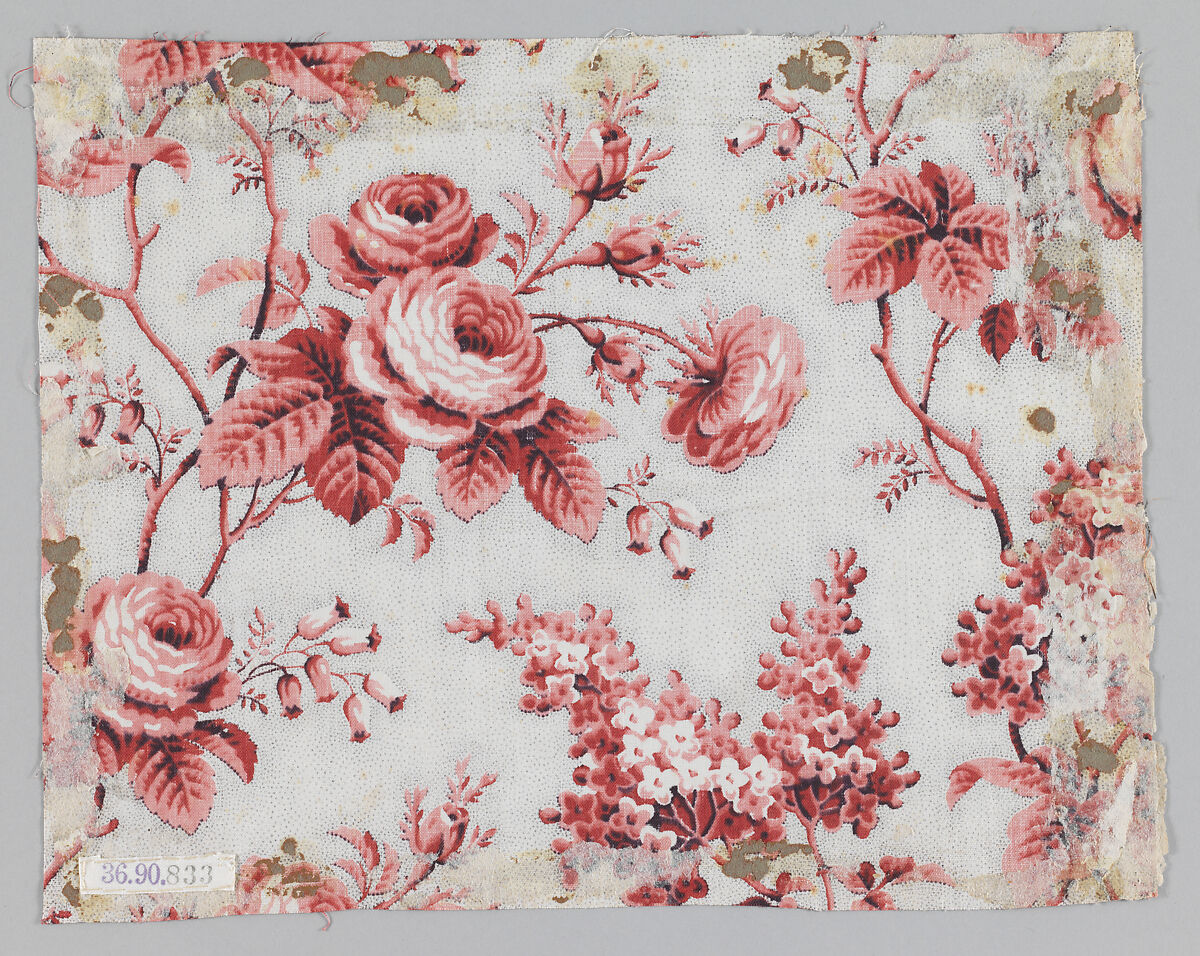Piece, Cotton, possibly British