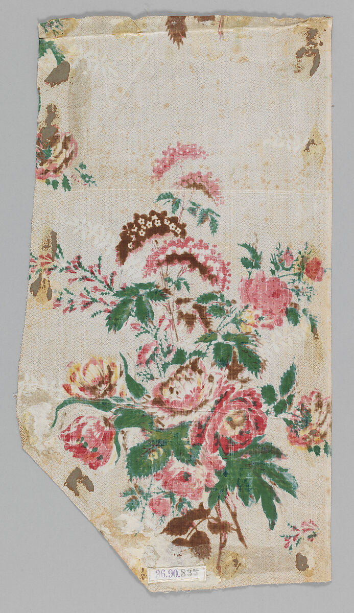 Piece, Cotton, possibly British