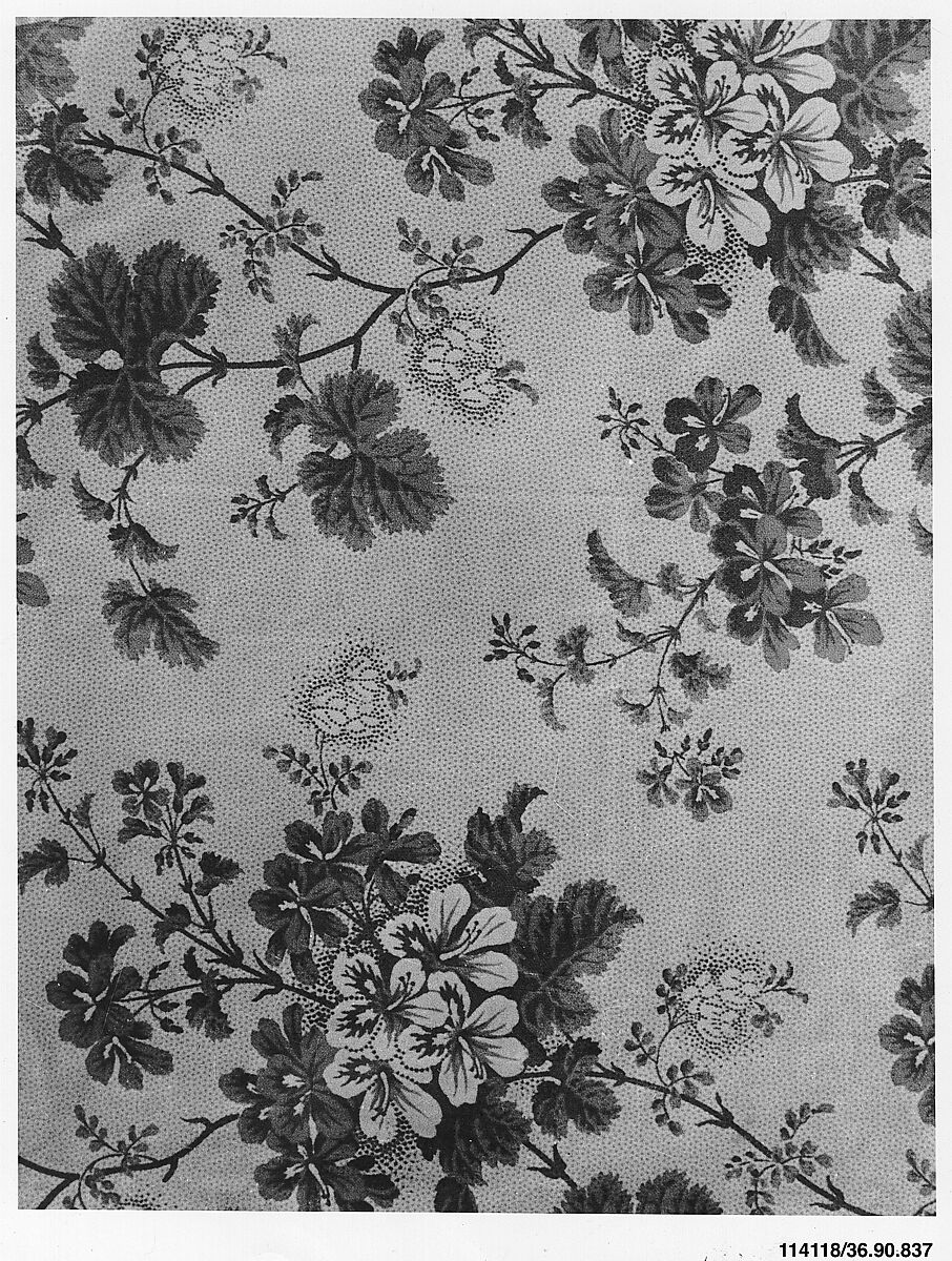 Piece, Cotton, possibly British